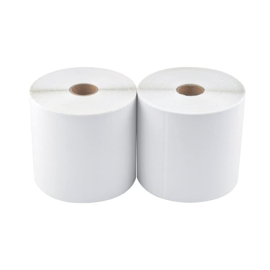 L LIKED Rolls 4" x 6" Direct Blank Thermal Shipping Labels - Compatible Zebra 2844 ZP-450 ZP-500 ZP-505