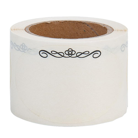 L LIKED Dissolvable Canning Labels Easy Peel Off - Frozen Food Labels Stickers That Leave No Sticky Residue After Use - Perfectly Sized Reusable Fridge Labels (6.35 x 3.81cm), 120 Pack