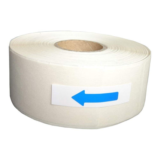 L LIKED Blank White 2.54x5.08cm (1 x 2 Inch) Dissolvable Labels for Food Rotation Prep roll