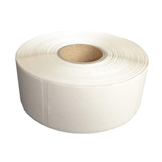 L LIKED Blank White 2.54x5.08cm (1 x 2 Inch) Dissolvable Labels for Food Rotation Prep roll